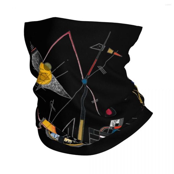 Schals Kandinsky Delicate Tension Bandana Neck Gaiter Bedruckte Picasso Sturmhauben Maske Schal Mehrzweck-Stirnband Reiten Erwachsene Atmungsaktiv