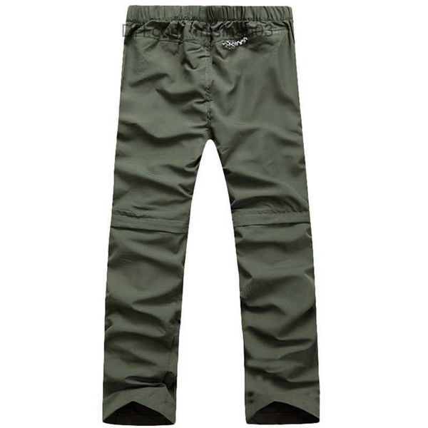 Pantaloni da uomo Sport all'aria aperta pantaloni ad asciugatura rapida pantaloncini da pesca estivi da uomo pantaloni staccabili traspiranti Z230801