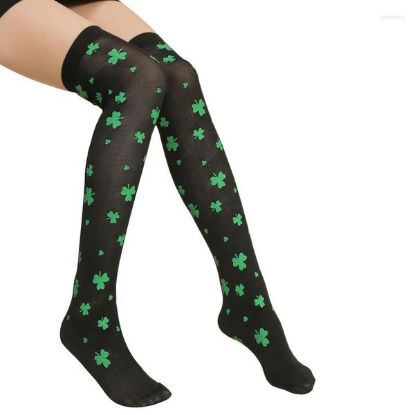 Frauen Socken Lolita Strümpfe Weibliche Dessous Harajuku Oberschenkel Hohe Mesh Gedruckt Durchsichtig Sexy Kompression Für