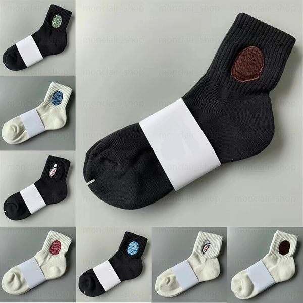 Дизайнерские носки Ape Man Socks Mens Street Socks Nops Fomans Casual Sports Nocks вышивка логотипа носки 003