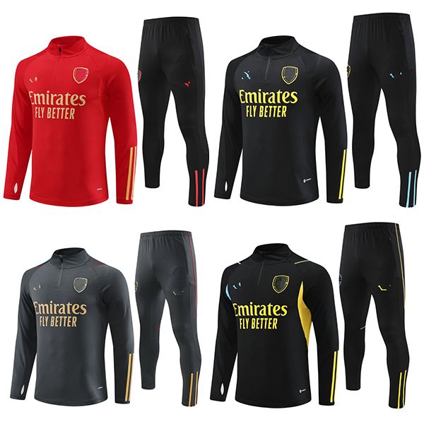 23/24 Ar senal PEPE SAKA Herren-Trainingsanzüge, Abzeichen-Stickerei, Freizeit-Sportanzug, Kleidung, Outdoor, Sport-Trainingsshirt, MARTINELLI SMITH ROWE THOMAS NKETIAH TIERNEY