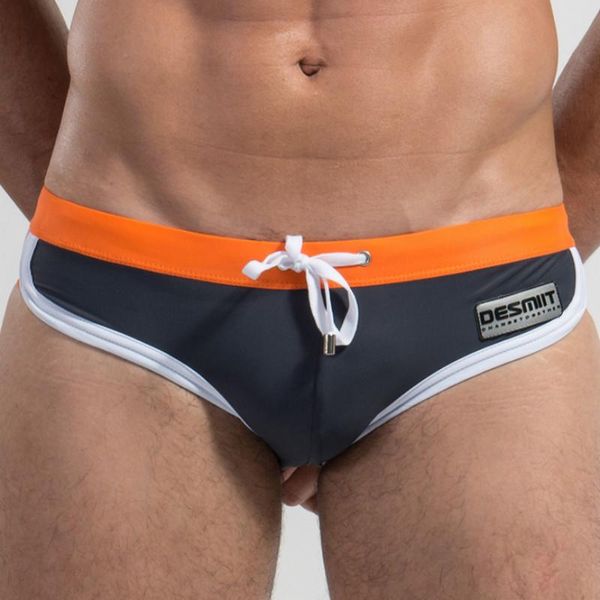 Herren-Bademode, Desmiit Herren-Badehose, sexy Badehose für schwule Männer, Bikini-Badeanzug mit niedriger Leibhöhe, Strandkleidung, Shorts Sunga