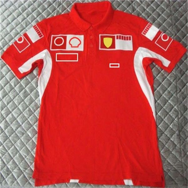 F1-Saison-Auto-Fan-Rennsport-POLO-Shirt Männer und Frauen Team-Joint-Kurzarm-Schnelltrocknungsanzug T-Auto-Overalls Logo Custom2511