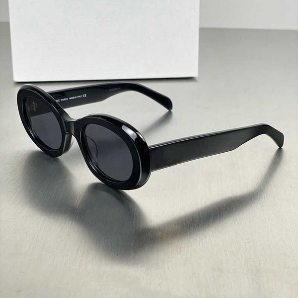 Güneş Gözlüğü Güneş Gözlük Tasarımcı Kedi Göz Güneş Gözlüğü Lunette Retro Mens Güneş Gözlüğü Moda Gözlük Cl4S194 Oval Tam Çerçeve Anti Mavi Işık