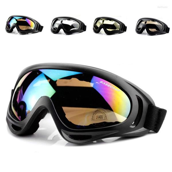 Наружные очки 2023 Профессиональные зимние лыжные очки для сноуборда Сноубочки Детские солнцезащитные очки бокалы спортивное оборудование мода