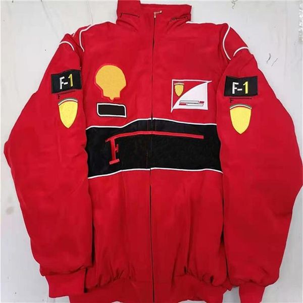 2020 F1 Car Racing Comse Wind -Respence Jacket в стиле колледжа европейская и американская повседневная куртка хлопковая куртка мотоцикл езды на WindPro3046