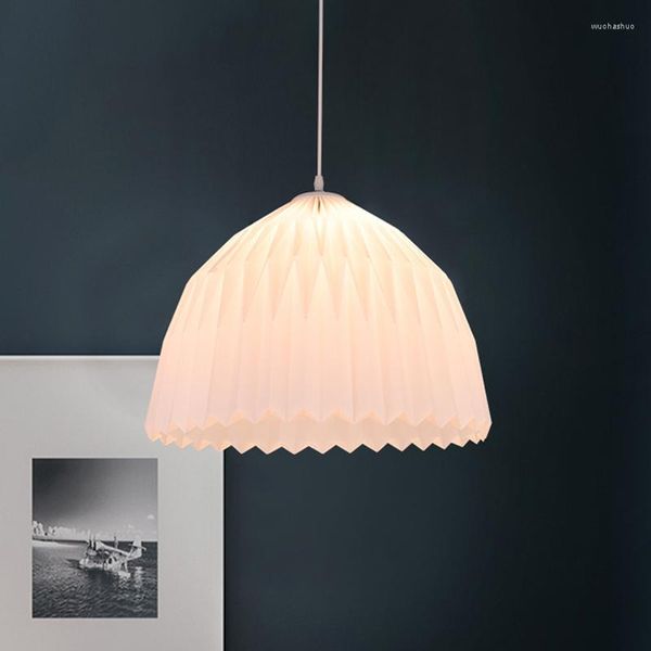 Luminárias pendentes Luzes acrílicas Nordic Modern Hanglamp Restaurant Kitchen Light Loft Decor Industrial Home Lighting Suspension Luminaire