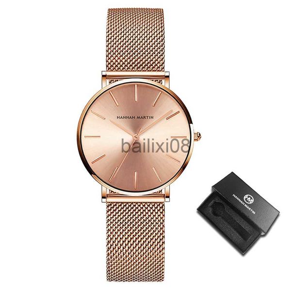 Andere Uhren Drop Shipping A++++ Qualität Edelstahl Band Japan Quarzwerk Wasserdicht Frauen Voll Roségold Damen Luxus Armbanduhr J230728