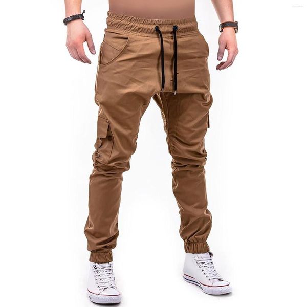 Pantaloni da uomo Pantaloni da uomo Uomo Y2k Cargo militare tattico per uomo Slim Fit Techwear Pantaloni da lavoro hip-hop all'aperto di alta qualità