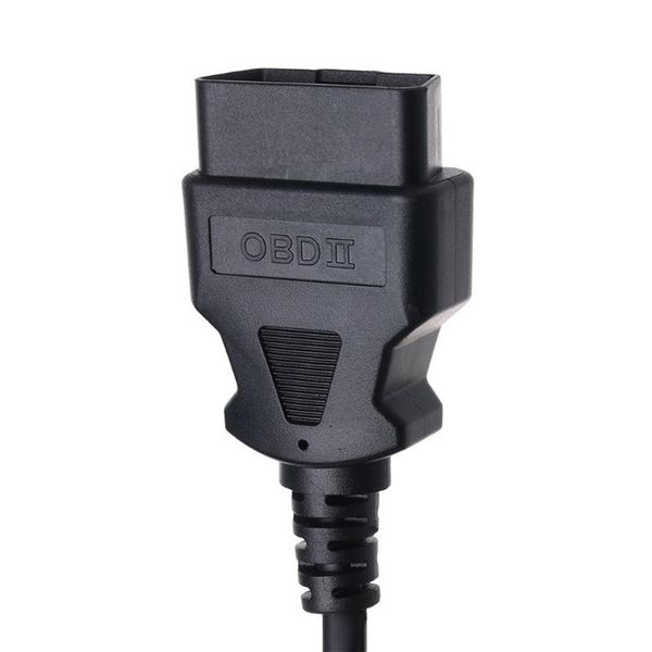 Ferramentas de diagnóstico OBD2 16Pin Macho Plug Adapter Opening Cable Connector For ELM327 Extension Auto269b
