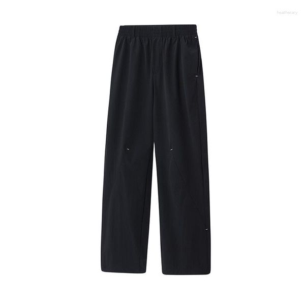 Herrenhose Frühling und Sommer Damen locker neutral lässig Paar gerade atmungsaktiv bequem