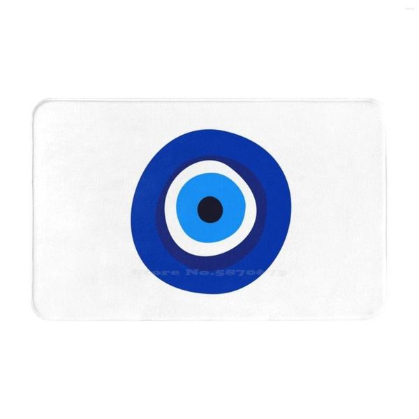 Tapetes Evil Eye Symbol 3 Tamanhos Casa Tapete Tapete de Quarto Antiga Nazar Talismã Grécia Turquia Charme Deus