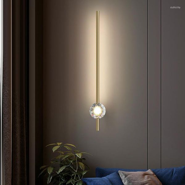 Duvar lambaları cam lamba okuma odası ışıkları yemek setleri canlı dekorasyon aksesuarları LED anahtar
