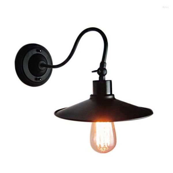 Lampada da parete BDBQBL Lampade con coperchio vintage Industria americana Originalità AC 110-240 V Tubo dell'acqua Ristorante Coffee Art Wandlamp