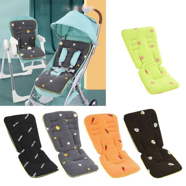 Accessori per parti di passeggino T5EC Seggiolino per bambini Tappetino per carrello per bambini Cuscino per passeggino per neonato caldo invernale