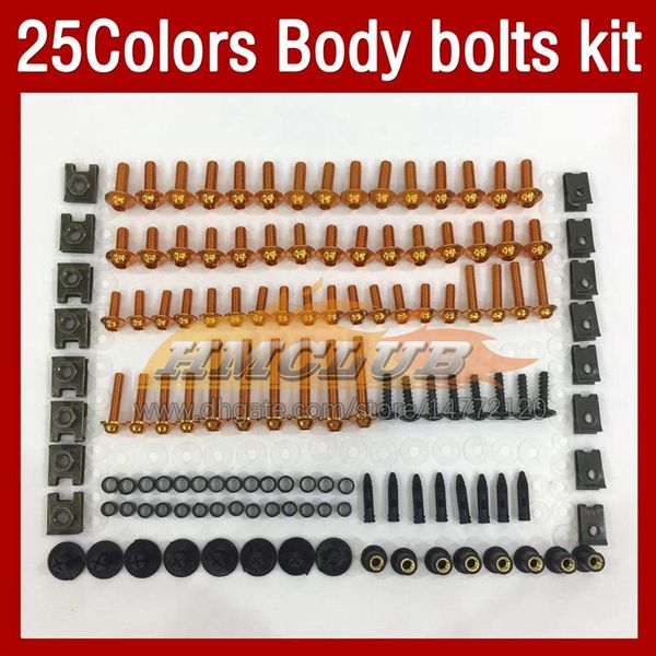 Komplettes Motorrad-Verkleidungsschrauben-Set mit Schrauben für Suzuki TL1000 R TL1000R 98 99 00 01 02 03 1998 1999 2001 2002 2003 MOTO Body 181r