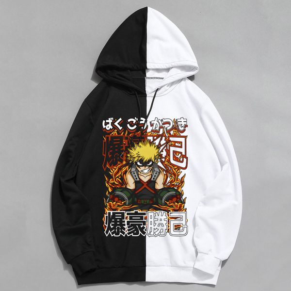 Herren Hoodies Sweatshirts My Hero Acadamia Anime Y2k Ästhetische Kleidung Damen Herren Grafik Hoodie Unisex Teens Sweatshirt Manga Trendy Streetwear 230729