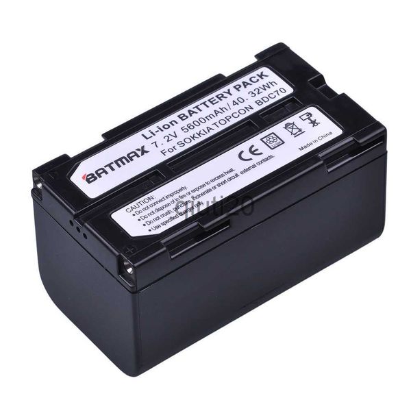 Аккумуляторы камеры 1pc 5600MAH BDC70 LI Ионная аккумуляторная батарея для Topcon Sokkia Total Stations Robotic Total Stations и GNSS -приемники x0731