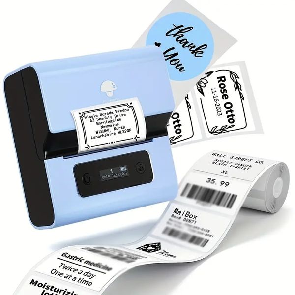 Phomemo Label Makers- M221 Brcode Label Printer 3 