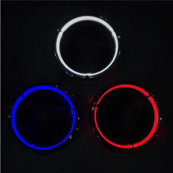 Emblemas de carro 5D LED Logo Light Auto Emblem White Red Blue Bulb Back Styling Badge Lamp External Lights273U