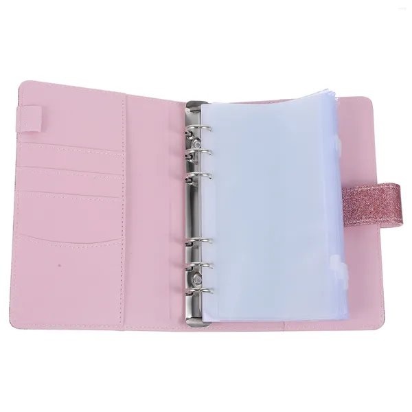 Confezioni regalo Bill Papers per la pianificazione Organizzatori di contanti Buste Cartella per soldi Organizer Binder Budget Zipper Deco Stickers