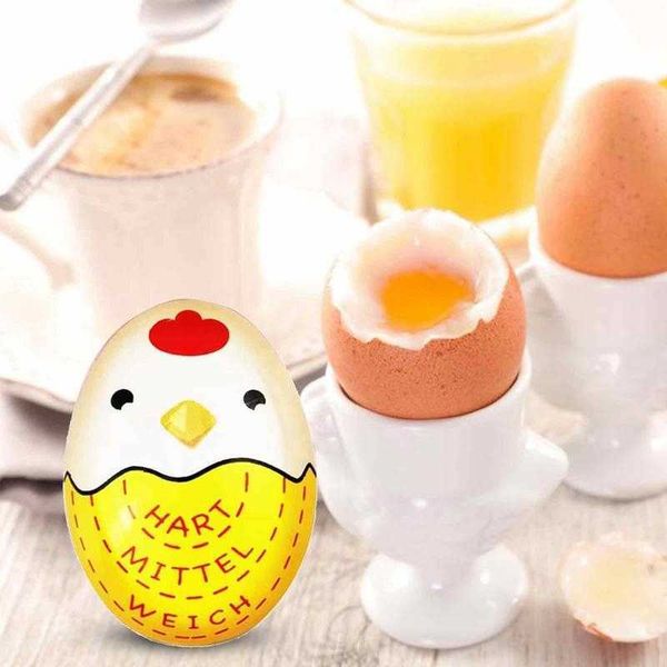 Timer Eieruhr zum Kochen von Eiern, Farbwechsel, Frühlings-Ei, gekochter Timer, hitzebeständig, Stoppuhr, Eierwerkzeuge, Küchenzubehör