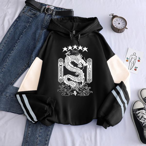 Kadın Hoodies Sweatshirts Albüm 5 Stray Kids Kpop Straykids Harajuku Kore tarzı Kadın Sweatshirt Uzun Kollu Patchwork Unisex Kazak 230731