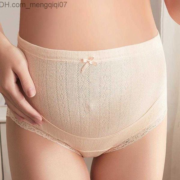 Annelik Dipleri Annelik Dipleri 4 Seasons Artı Boyut Briussları Yüksek bel ayarlanabilir iç çamaşırı giysileri Pamuk Şortları Hamile Kadınlar İçin Panties Z230731