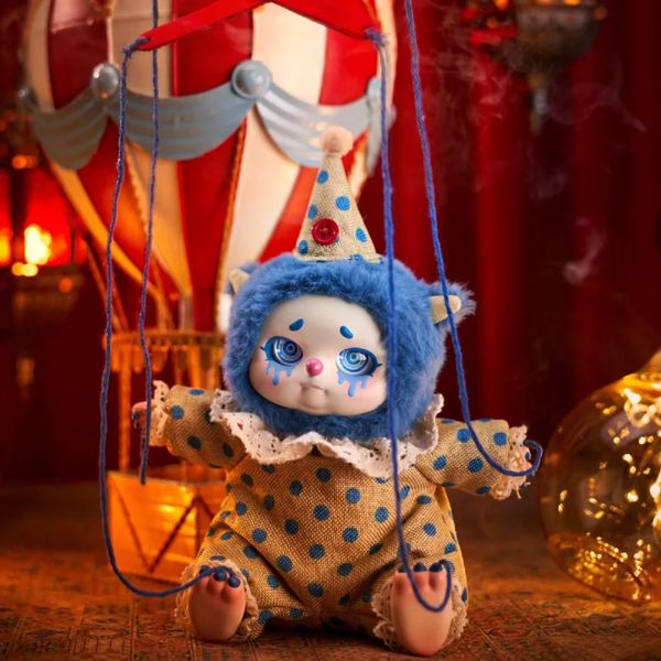 Scatola cieca Cino Dreamland Circus Series Peluche Scatola cieca Giocattoli Cute Action Anime Figure Kawaii Mystery Box Modello Designer Doll Gift 230731