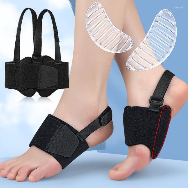 Calzini da donna Supporto per arco plantare Cuscinetti per cuscinetti a compressione Massaggiatore Cuscino centrale ad alto assorbimento Piatto ortopedico