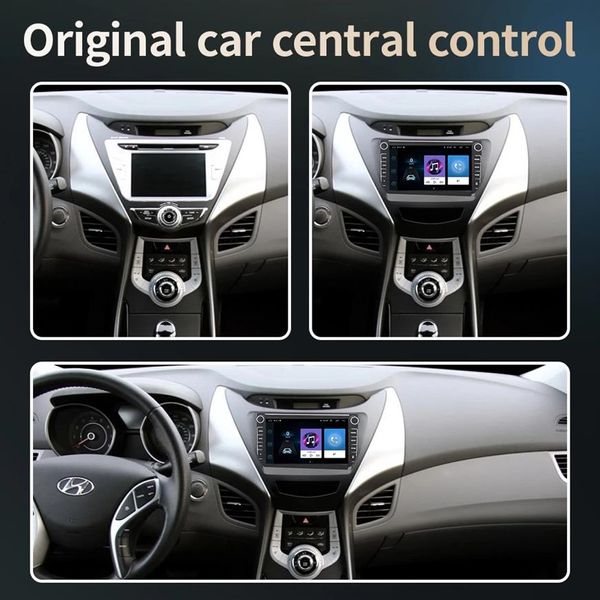 Touch Screen Android GPS Built-in Car Video Radio per HYUNDAI ELANTRA 2011-2013 Lettore DVD200h