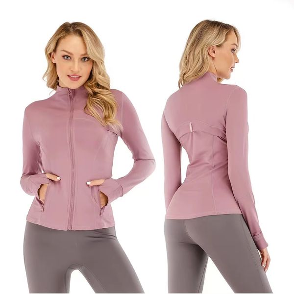 Lady yoga mulheres novas roupas quentes outono primavera lu outwear yoga ginásio profissional roupas de corrida de neve de poliéster fitness solto jogging roupas esportivas 15 estilos