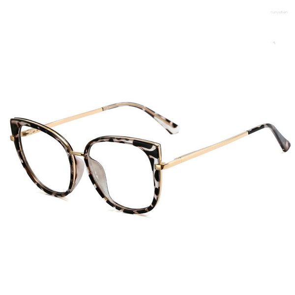 Sonnenbrille TR90 Cat Eye Myopie Brille Frauen Anti Blaues Licht Vintage Rezept Brillen Rahmen Weiblich 0 -1,0 1,25 1,75 2,0 2,25