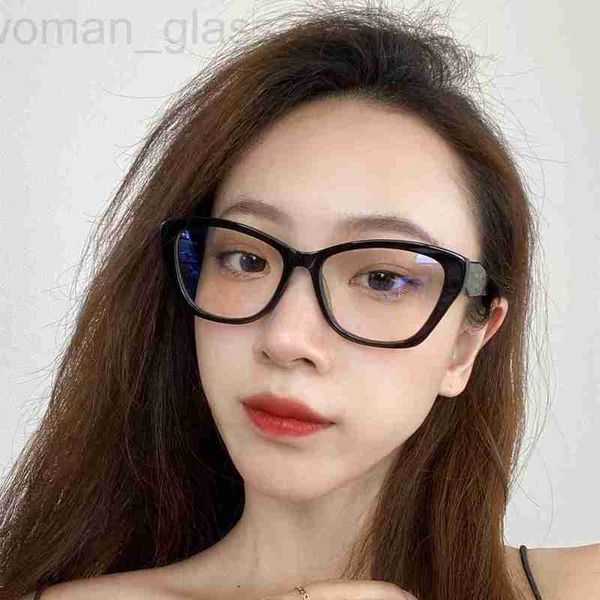Güneş Gözlüğü Tasarımcısı 2022 Yeni Big P Jia PU Chao Gözlükleri Kadın Yüzü İnce Kırmızı Kitap Sıcak Net Kırmızı Düzensiz Siyah Çerçeve YXEZ
