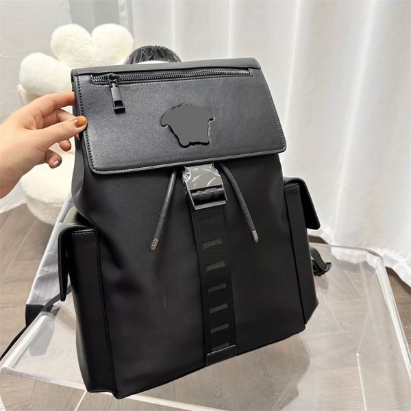 Designer-Rucksack für Männer und Frauen, Seesäcke, Rucksack, klassisch, große Kapazität, zum Tragen, Büchertasche, Schule, Luxus-Reisetasche, schwarze Tragetasche