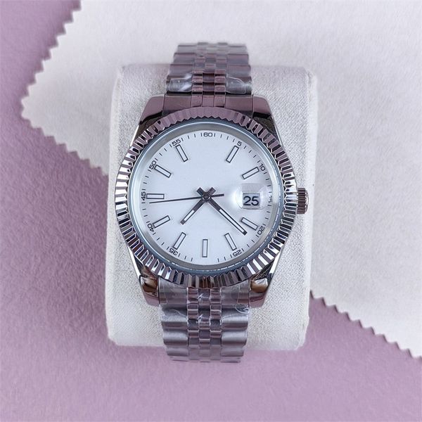 Orologio di lusso per donna datejust montre de luxe orologio in acciaio inossidabile completo luminoso coppia orologio di design da uomo formale classico rosa bianco blu nero h03 C23