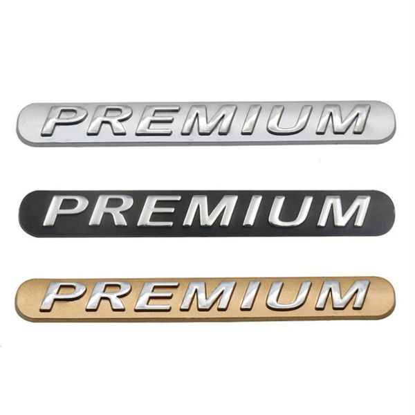 Para Toyota Levin Reiz Corolla Camry PREMIUM Emblema Rear Fender trunk Auto Car Black PREMIUM Edition Emblema Badge Logo Sticker2473