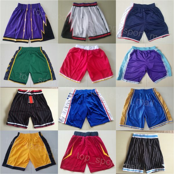 Shorts de basquete de corrida costurados HipPop Sport Pant Wearpants Team Sweatpants Respirável Elástico Cintura Curto Popular Homens Zhaire Smith Ben Sheppard