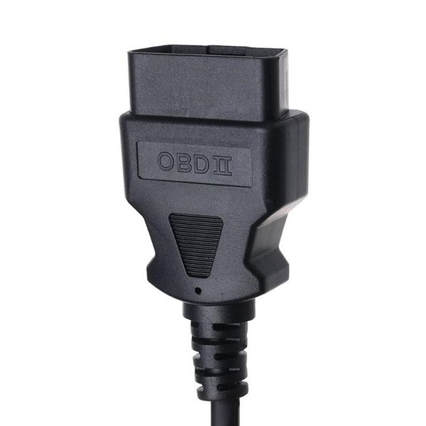 Teşhis Araçları OBD2 16PIN ELM327 EXENTION AUTO194U için Erkek Fiş Adaptör Açma Kablosu Konektörü