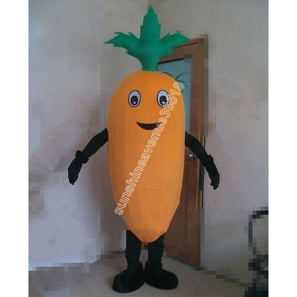 Happy Carrot Mascot Costumes Mascot Costume Top Cartoon Anime theme character Carnival Unisex Adults Size Christmas Birthday Party Outfit Outfit Terno