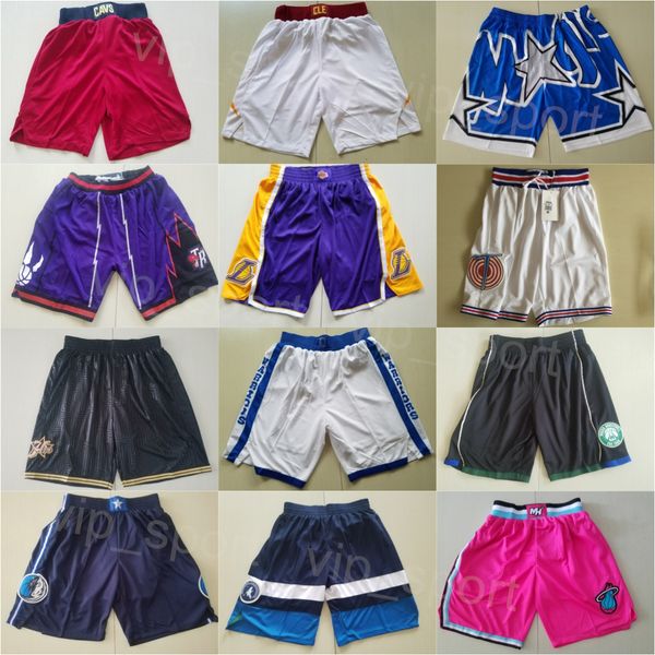 Mann läuft Basketballhose für Sportfans Western Eastern Kordelzug Shorts elastische Taille HipPop Wear Jogginghose Team Short Fitness Stitch Mike Conley TJ Warren