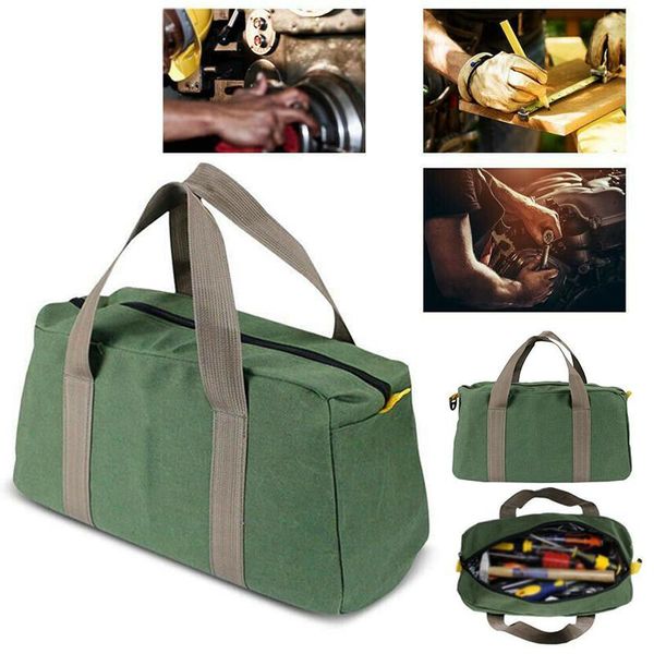 Aufbewahrungstaschen Reißverschlusstasche Kleine Handwerkzeugtasche Tote Organizer Tragbar Große Kapazität IQ6