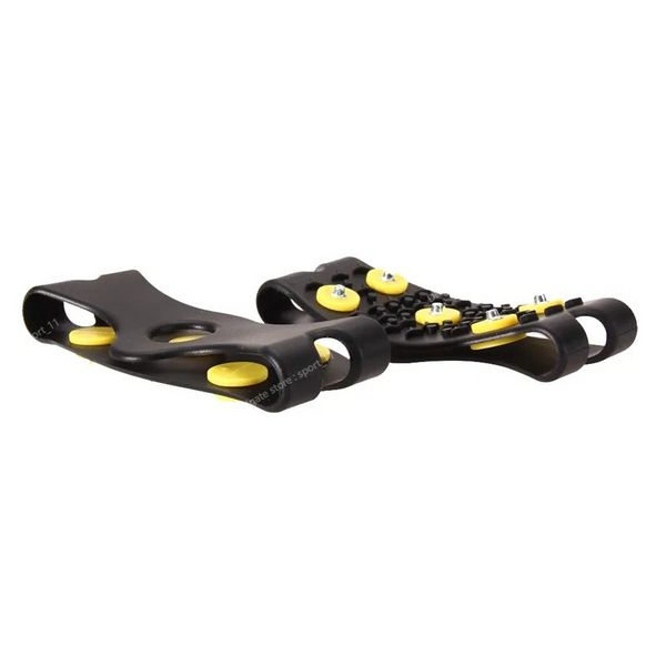 5 pregos picos de gelo para sapatos blocos de gelo grampos crampons ao ar livre neve escalada antiderrapante apertos para sapatos cobre crampons no inverno acampamento caminhadas acessórios de escalada