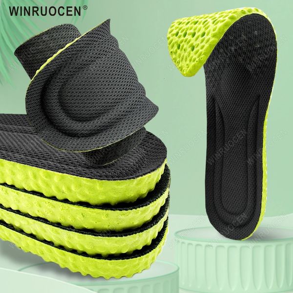 Accessori per parti di scarpe Sottopiede deodorante assorbente del sudore Shock ad alta elasticità Uomo Donna Memory Foam Massaggio per piedi sportivi 231031