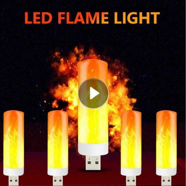 Luzes noturnas LED LUZES DE FLAME