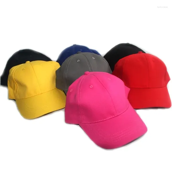 Ballkappen Herren Sommerhut Weibliche Modelle aus reiner Farbe Hochwertige leichte Baumwoll-Baseballmütze Snapback gebogene Bretthüte