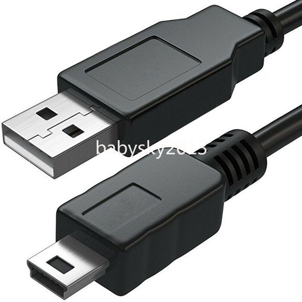 Mini 5pin V3 to USB A Кабели для быстрого зарядного устройства для MP3 MP4-плеера Автомобильный видеорегистратор GPS Цифровая камера HDD Smart TV B1