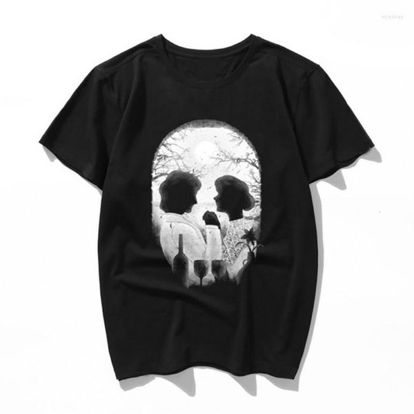 Magliette da uomo Till Death Do Us Apart Camicia bianca Stile estivo da donna Bla O-Ne Manica corta Ragazza Top Tee Costume