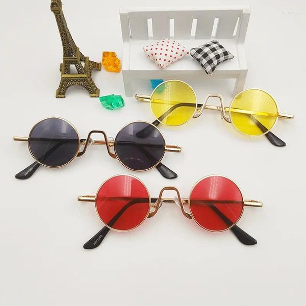 Güneş gözlüğü küçük yuvarlak çerçeve erkekler metal klasik retro güneş gözlükleri kadın hip hop komik gözlük UV400 gafas de sol