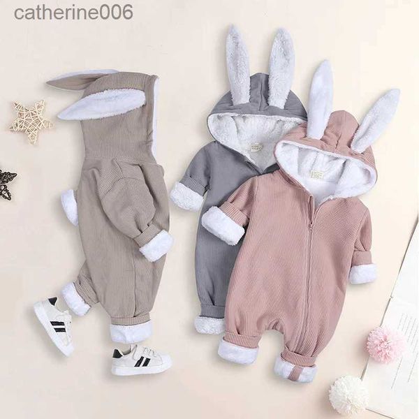 Overalls Baby Winter Kleidung Body Anzug Neugeborene Geburt Strampler Mädchen Overalls Säugling Jungen Overalls Für 0 Bis 3 6 12 Monate Einteilige OutfitsL231101